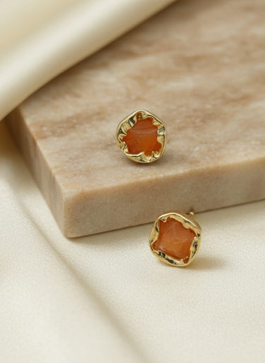 Orange Mist Earrings